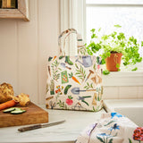 Ulster Weavers Time to Grow Floral Shoulder Bag - Time To Grow Pvc Bag Small In Green 2