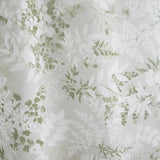Tiverton Floral Voile Curtain Panel - Tiverton Voile Panel In Green 2