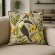 Leilani Cushion Cover / Filled Cushion 17" x 17" (43cm x 43cm) - Toco
