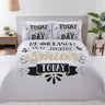 Todays The Day Duvet Cover Set by Rapport Home