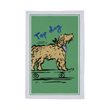 Top Dog 100% Cotton Tea Towel - Top Dog Cotton Tea Towel In Multicolour 2