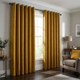 Toulouse Made to Measure Curtains Ochre