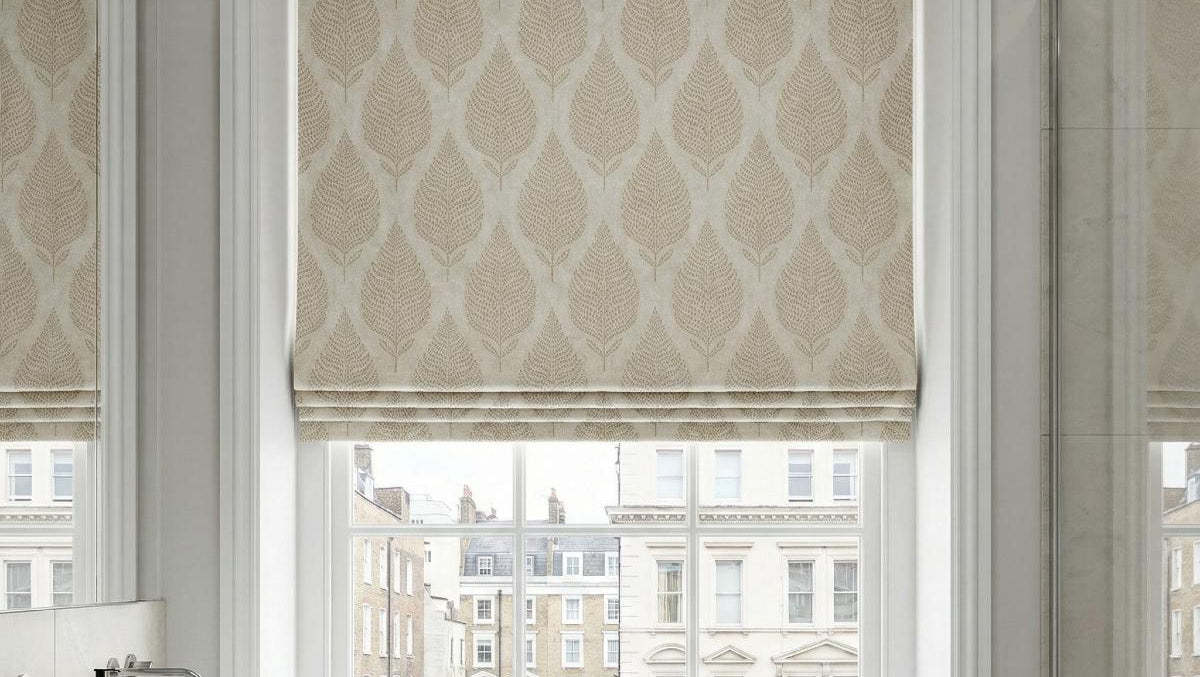 Treasure Made to Measure Roman Blind Pearl