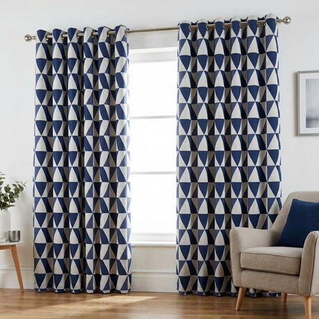 Tribeca Navy fabric sample