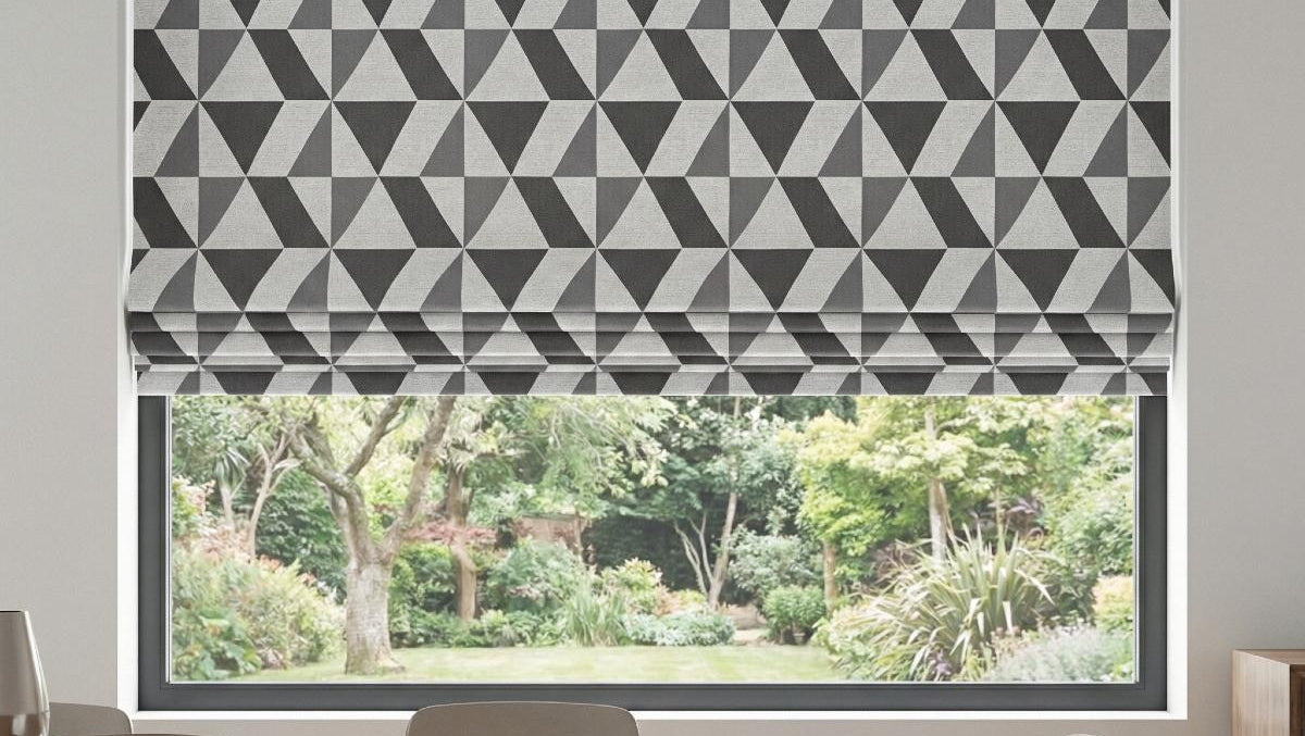Tribeca Made to Measure Roman Blind Charcoal