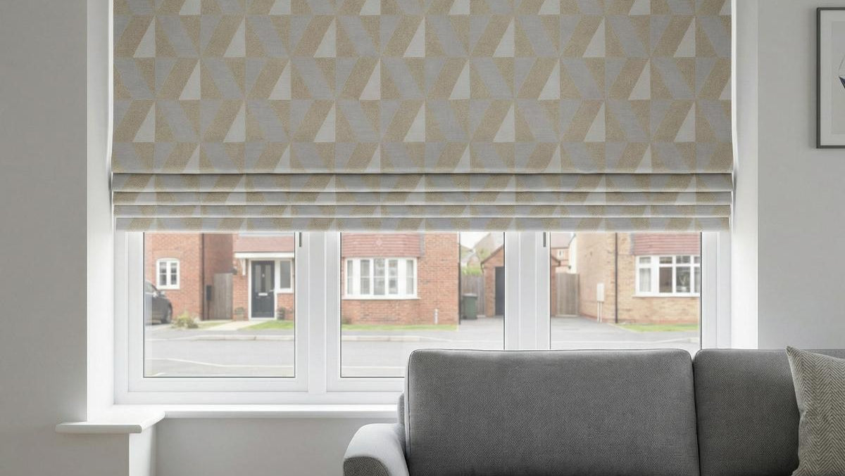 Tribeca Made to Measure Roman Blind Natural
