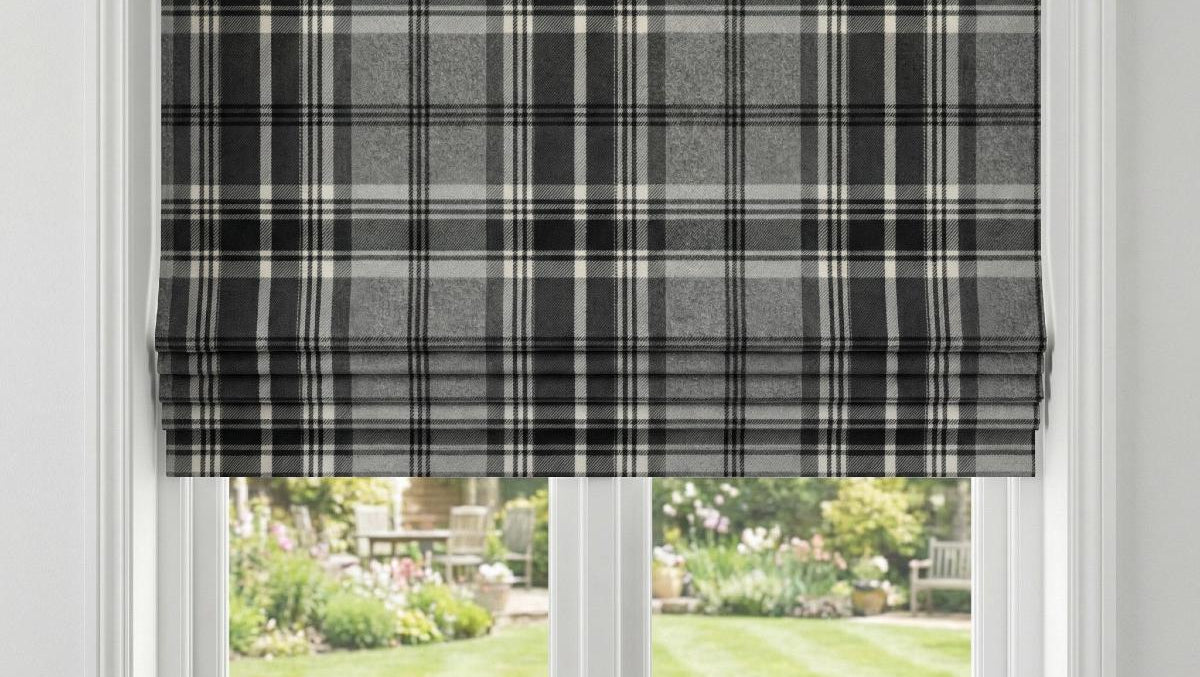 Trinity Made to Measure Roman Blind Dove Grey