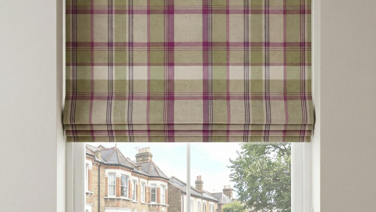 Trinity Made to Measure Roman Blind Heather