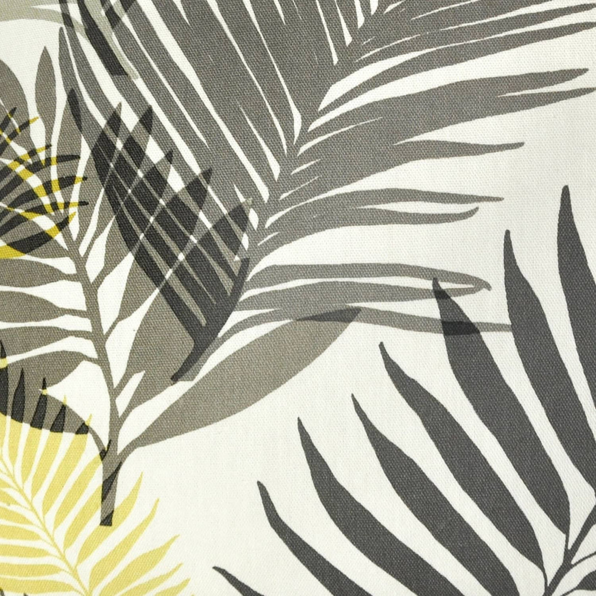 Tropical Ochre Cushion Cover 43cm x 43cm (17" x 17") - Ochre - Tropical Cushion In Ochre 43 X 43Cm 3