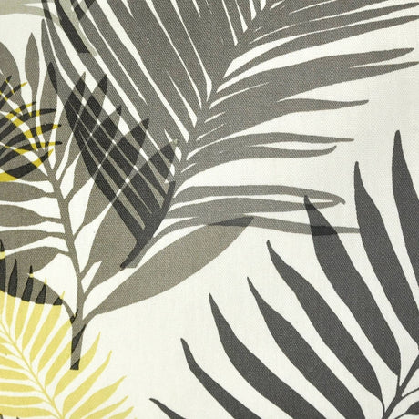 Tropical Ochre Cushion Cover 43cm x 43cm (17" x 17") - Ochre - Tropical Cushion In Ochre 43 X 43Cm 3