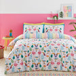 Tropical Flamingo Pink Polycotton Duvet Cover Set