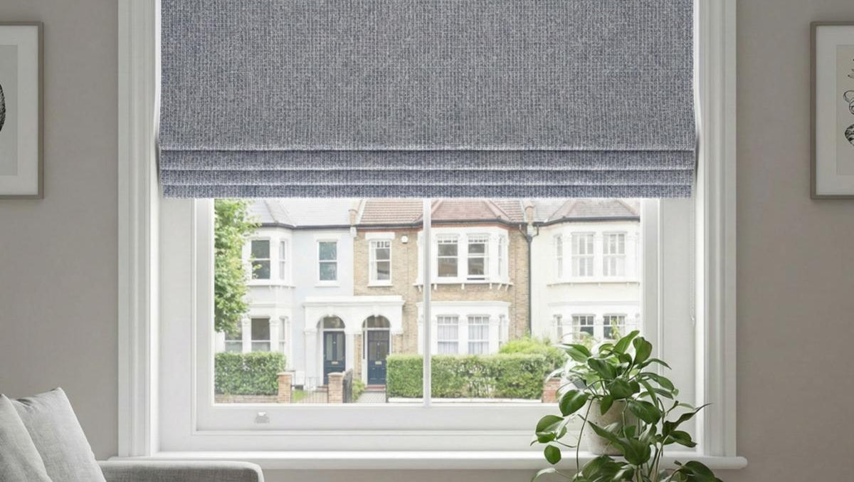 Tulsa Made to Measure Roman Blind Navy
