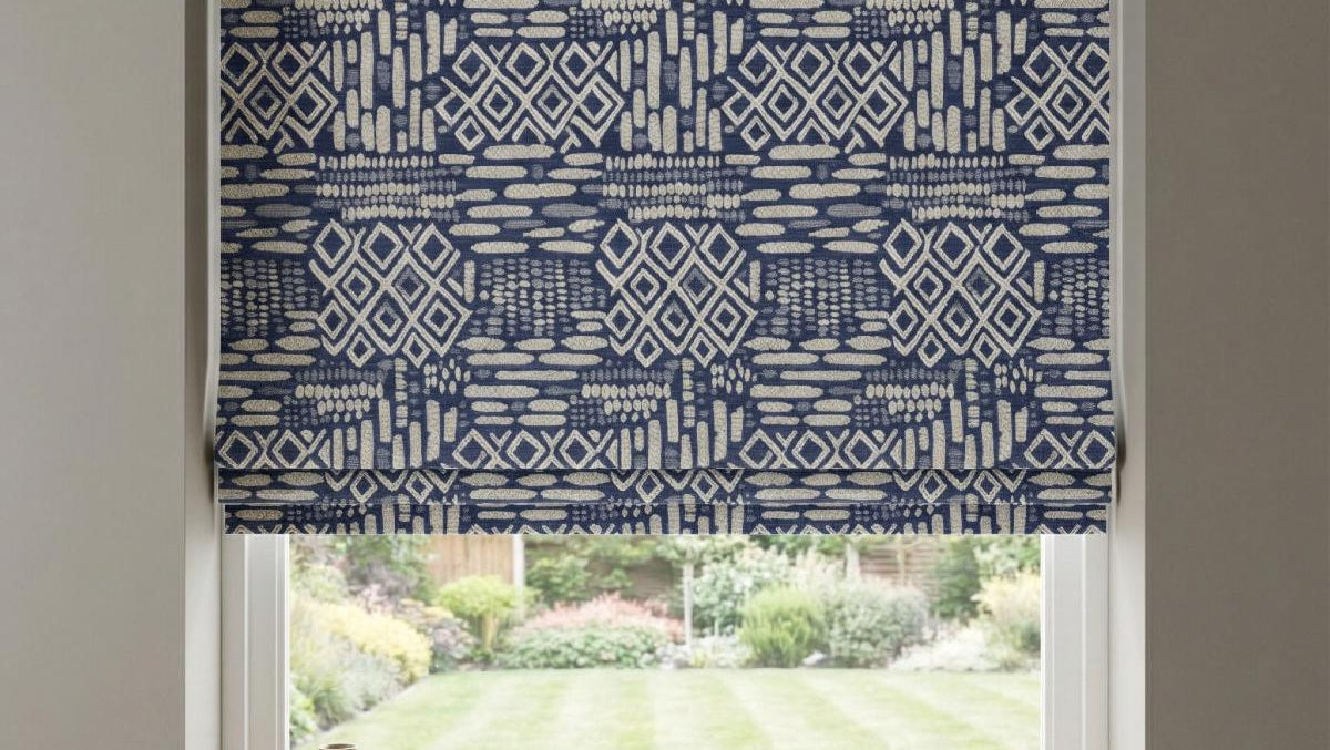 Tunisia Made to Measure Roman Blind Navy