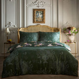 Laurence Llewelyn-Bowen Tuscan Holiday 200 Thread Count Cotton Duvet Cover Set - Tuscan Holiday Duvet Cover Set In Green 4