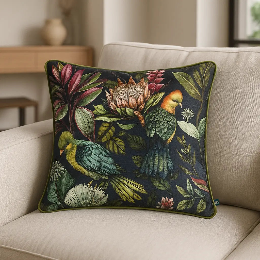 Leilani Twilight Cushion Cover or Filled Cushion 43cm x 43cm