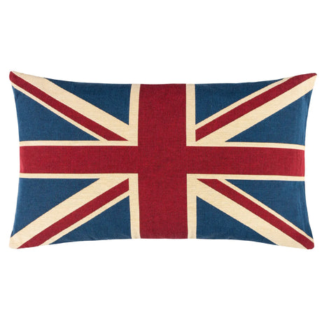 Union Jack Cushion Cover / Filled Cushion 18" x 12" by Evans Lichfield