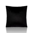 Alan Symonds Velvet Blackout Cushion Cover 18" x 18" in Black