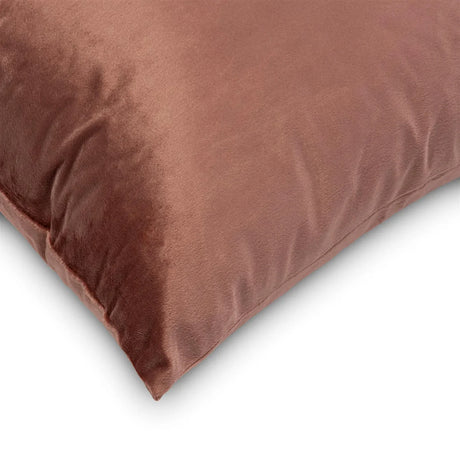 Alan Symonds Velvet Blackout Cushion Cover 18" x 18" in Blush - Image 2