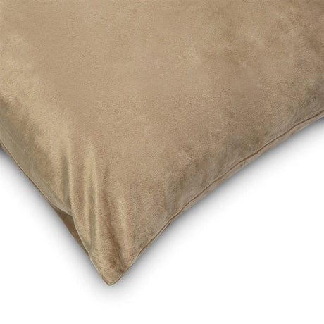 Alan Symonds Velvet Blackout Cushion Cover 18" x 18" in Cream - Image 2