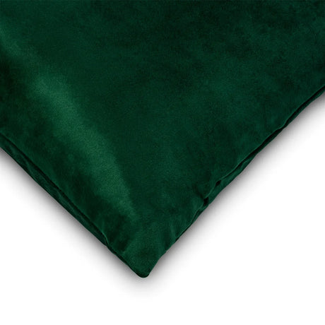 Alan Symonds Velvet Blackout Cushion Cover 18" x 18" in Green - Image 2