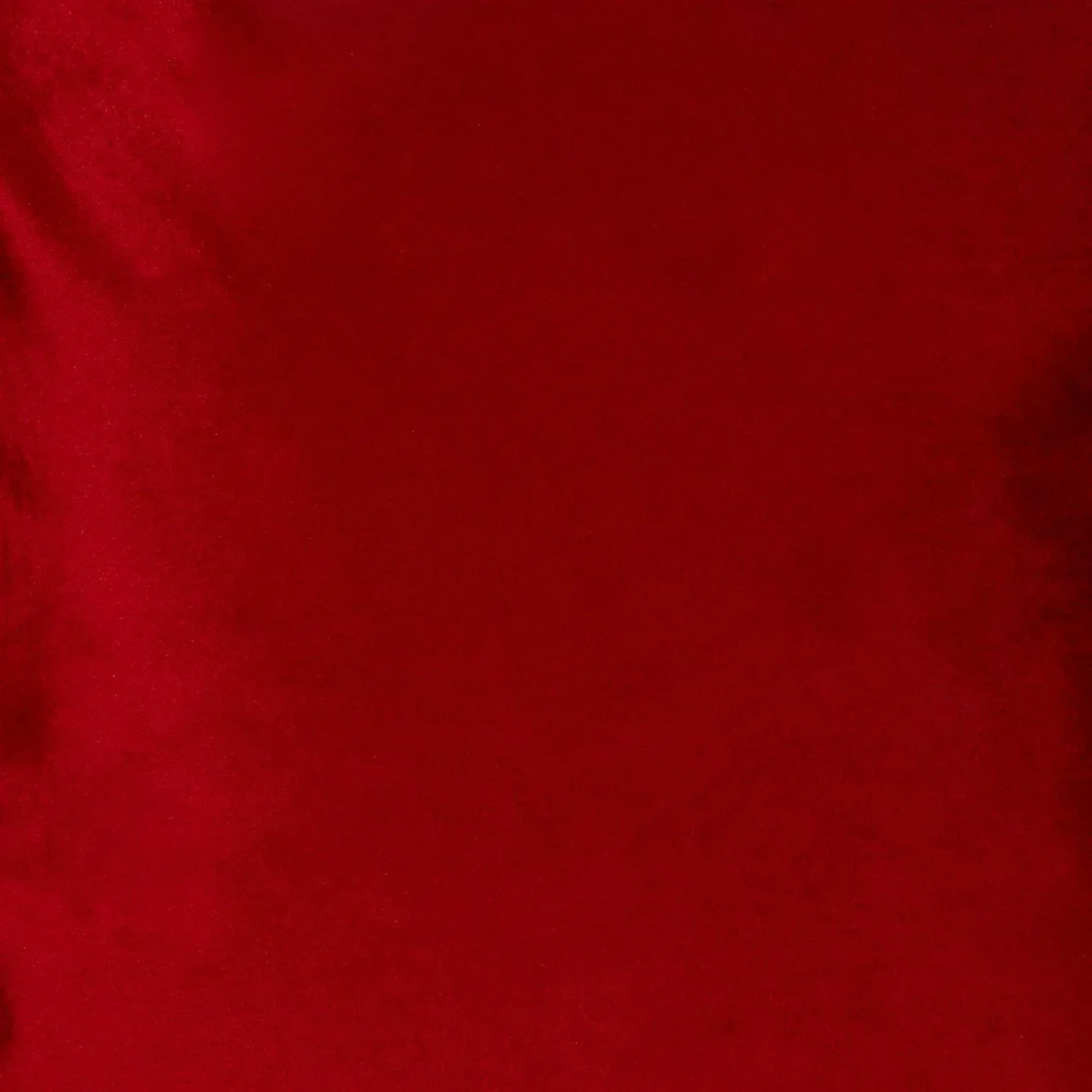 Alan Symonds Velvet Blackout Cushion Cover 18" x 18" in Red - Image 3