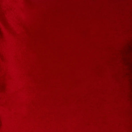 Alan Symonds Velvet Blackout Cushion Cover 18" x 18" in Red - Image 3