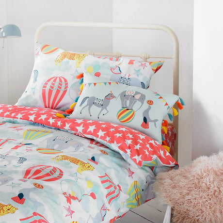 Vintage Circus Duvet Cover Set by little furn.