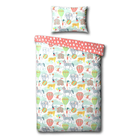 Vintage Circus Duvet Cover Set by little furn.