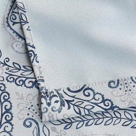 Alan Symonds Victoria Blackout Eyelet Ring Top Curtains in Blue - Image 4