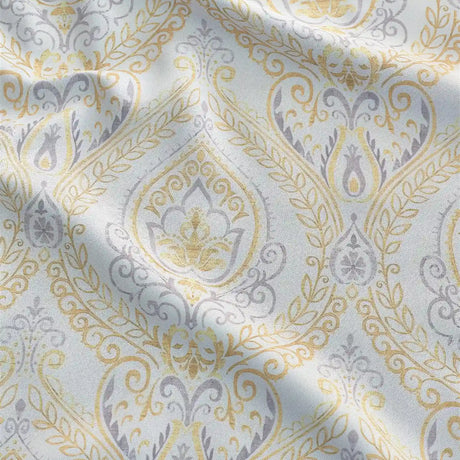 Alan Symonds Victoria Blackout Eyelet Ring Top Curtains in Ochre - Image 2