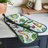 Ulster Weavers Vegetable Medley Cotton Double Oven Glove - Vegetable Medley Double Oven Glove In Multicolour 2