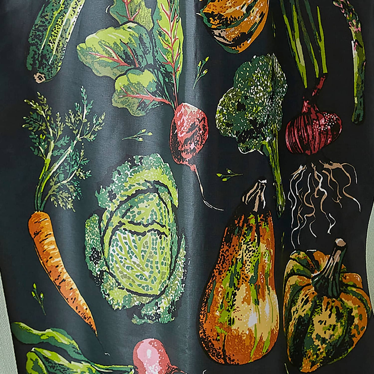 Ulster Weavers Vegetable Medley PVC Oilcloth Apron - Vegetable Medley Pvc Apron In Multicolour 3
