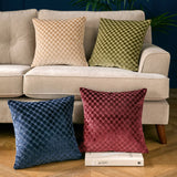 Velvet Spot Cushion Cover 43cm x 43cm - Green - Velvet Spot Cushion In Green 43 X 43Cm 4