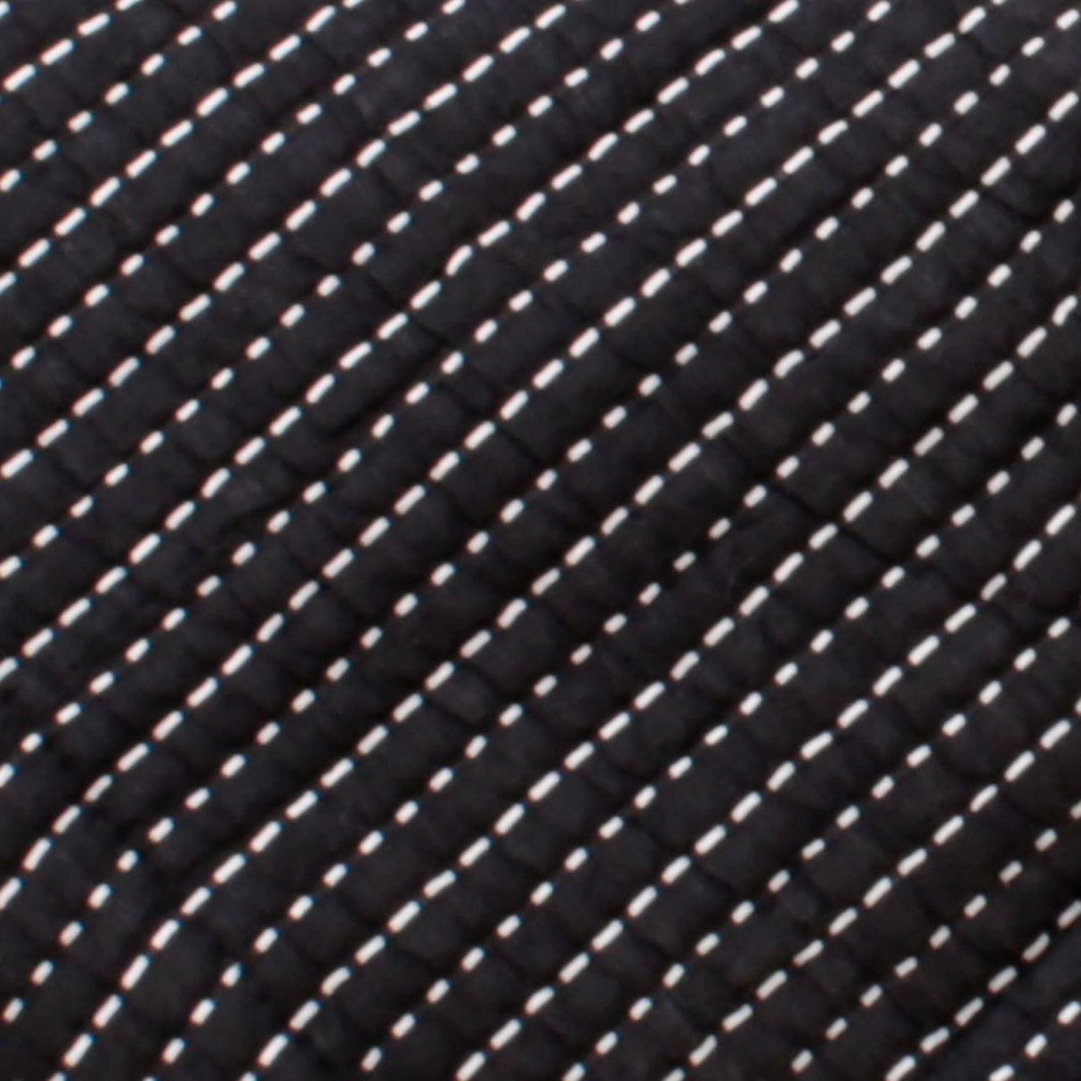 Verity 100% Cotton Spotted Black Bedspread 150 x 200cm - Verity Bedspread In Black 150 X 200Cm 2
