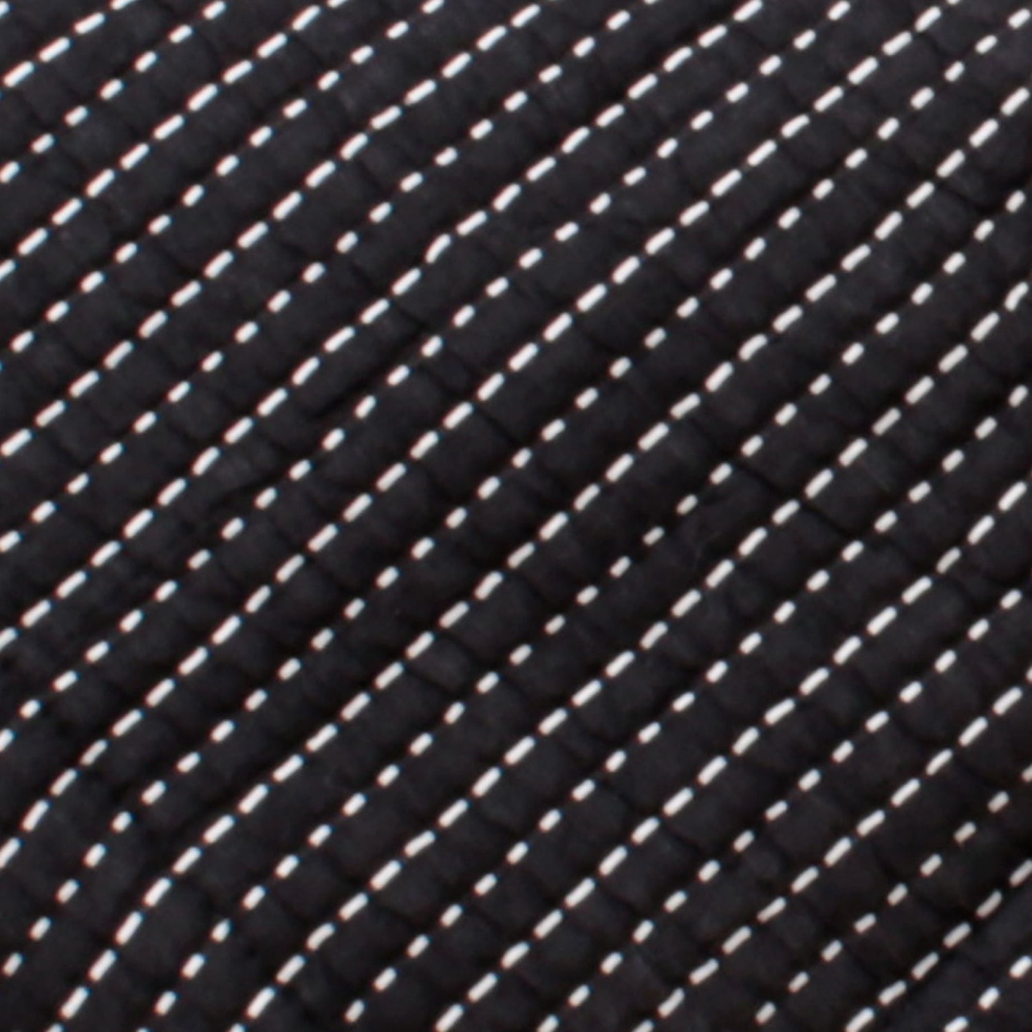 Verity 100% Cotton Spotted Black Bedspread 150 x 200cm - Verity Bedspread In Black 150 X 200Cm 2