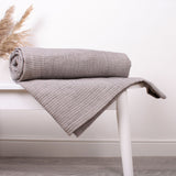Verity 100% Cotton Spotted Black Bedspread 150 x 200cm - Verity Bedspread In Grey 150 X 200Cm 1