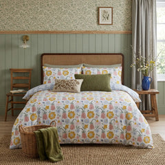 Victorian Bloom Multicolour Duvet Cover Bedding Set