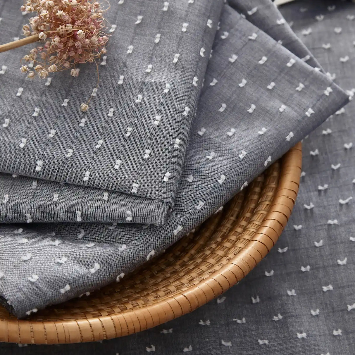 Waterford Duvet Cover Set in Blue - Double