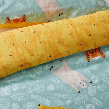 Wild Friends Duvet Cover Set by little furn.