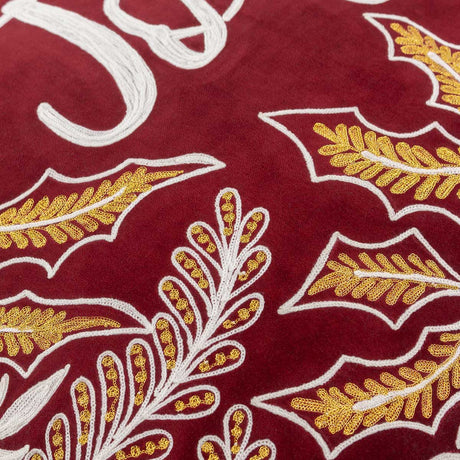 Winter Joy Cushion Cover / Filled Cushion 20" x 20" (50cm x 50cm) by Paoletti