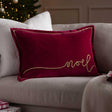 Winter Noel Cushion Cover / Filled Cushion 16" x 24" (40cm x 60cm) by Paoletti 2
