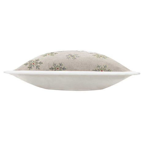 Winter Let It Snow Cushion Cover / Filled Cushion 18" x 18" (45cm x 45cm) by Paoletti