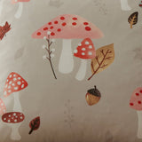 Woodland Dreams Cushion in Chocolate 43 x 43cm - Filled Cushion