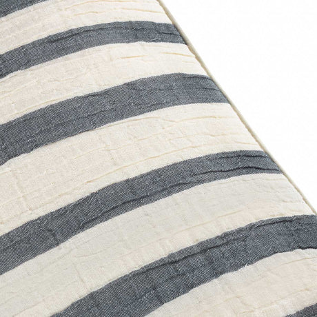 Woven Stripe Cushion Cover / Filled Cushion 16" x 24" (40cm x 60cm) by Yard