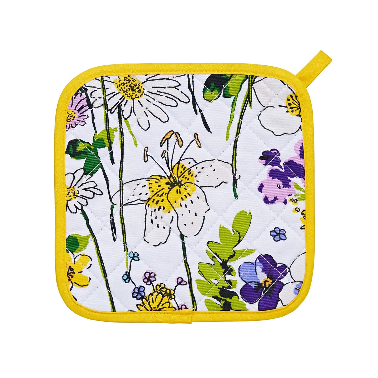 Wildflowers Pot Mat in Multicolour