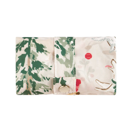 Winter Walkies Foldable Tote Bag Medium in Beige