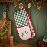Winter Walkies Double Oven Glove in Beige