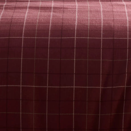 Wynn Flannelette Brushed Cotton Duvet Cover Set by Dreams & Drapes