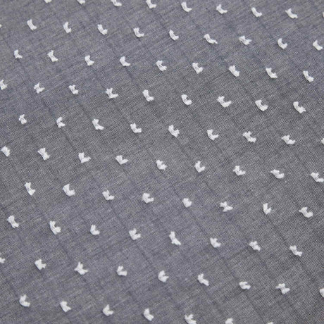 Waterford Blue Spotted 100% Cotton Duvet Cover Set - Waterford Duvet Cover Set In Blue 3