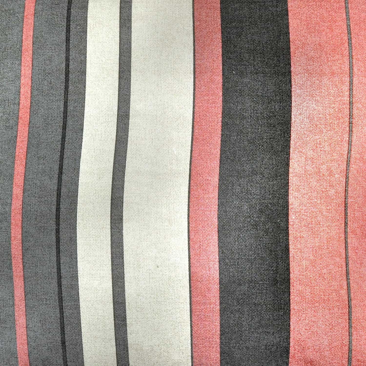 Whitworth Stripe 100% Cotton Cushion Cover 43cm x 43cm - Blush Pink - Whitworth Stripe Cushion In Blush 43 X 43Cm 3